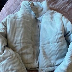 Puffer jacket blue. Perfect condition. Size small